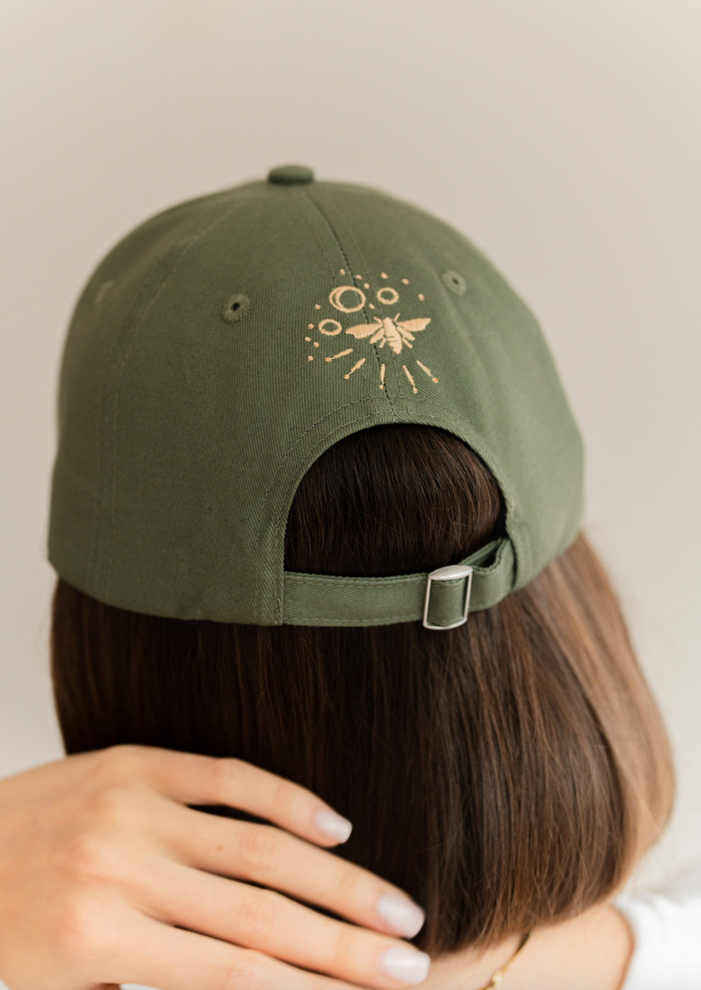 Organic Cotton Cap Black, Beige, Green Sustainable Activewear